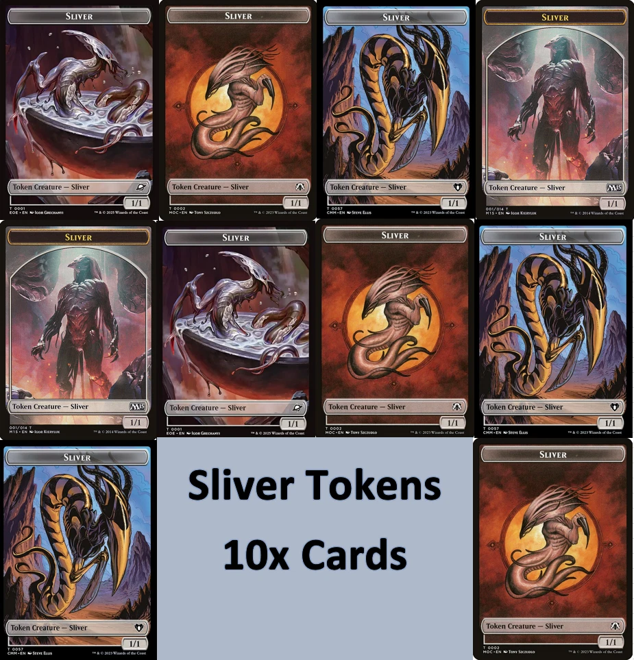 Sliver In Magic: The Gathering Mixed Card Lots for sale | eBay