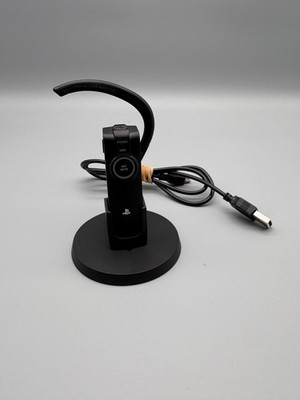 Sony PlayStation 3 PS3 Headset Schwarz PS3 Guter Zustand + USB Kabel