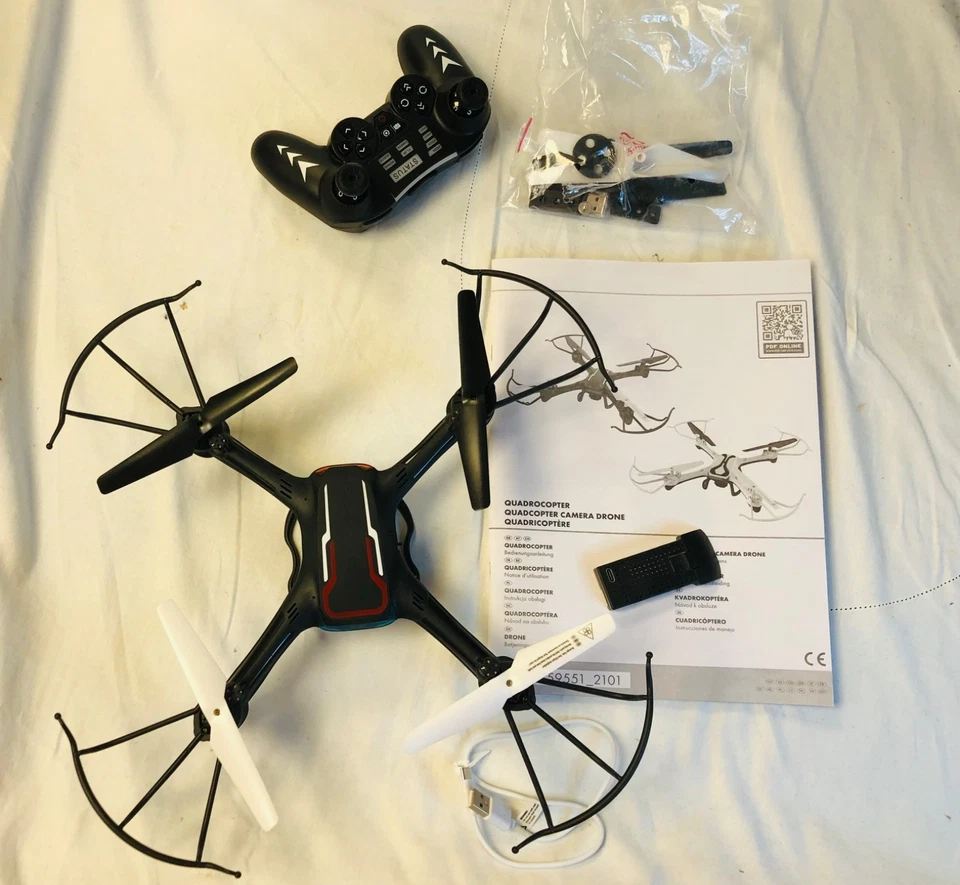 Quadrocopter mit 2MP/ FullHD Video-Kamera (fernsteuerbar) - Bild 2 von 4