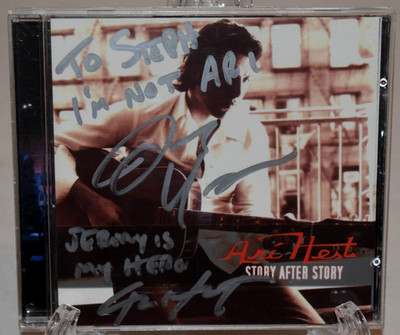 Ari Hest Story After Story CD signed by Ari 2002 Project 4 Label