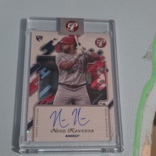 Topps 2025 Pristine Niko Kavadas Angels Rookie Autograph PA-NK Baseball