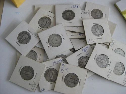 Lot of (24) Standing Liberty Quarters   LOT  RB-36