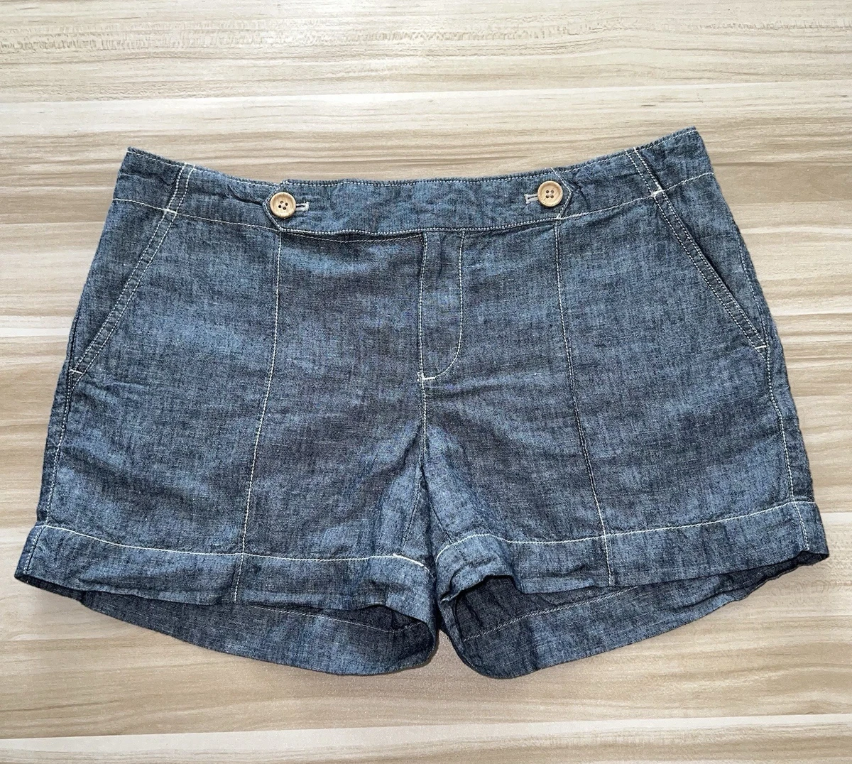 Short Ann Taylor Bleu Marine - Taille 10 - Occasion En Très Bon état