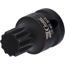 Kraft-Bit-Stecknuss M18x40, Vielzahn XZN f&uuml;r motorisierte Fahrzeuge