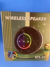 BTS07 Waterproof Bluetooth Shower Speaker wit...