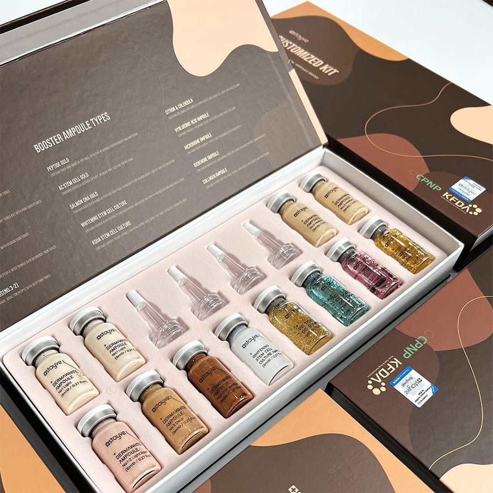 Stayve BB Shine Glow Customized Kit DermaWhite Pigments and Booster Mix