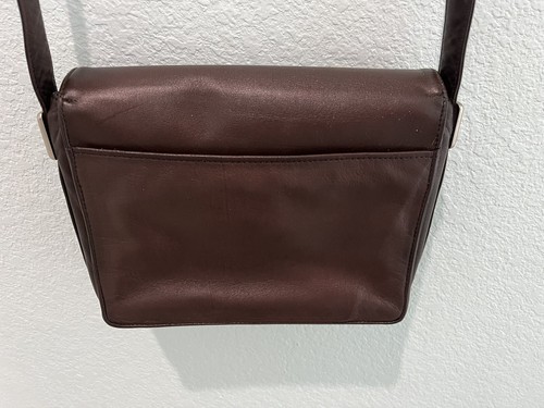 Amber Stone Leather Vintage Crossbody Purse - Picture 6 of 18