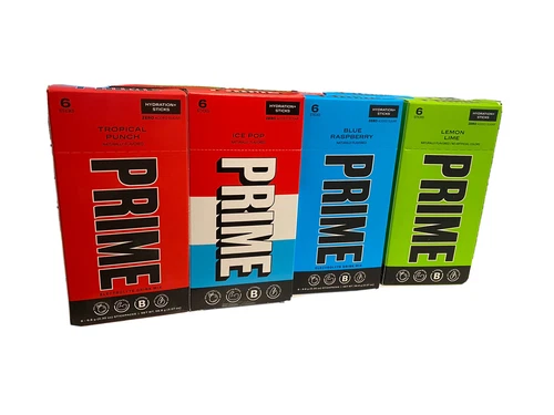 Prime Hydration Sticks  6 Sticks per box