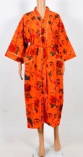 Floral Hippy Boho Beach Rob Caftan Kaftan Kimono Sleeve Women Dress 5 Pcs Lot