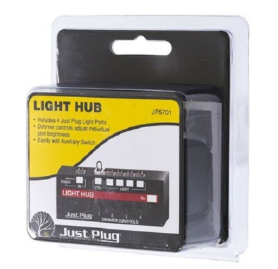 Woodland Scenics Répartiteur De Lumière Just Plug WJP5701 – 1 Pièce – Pour Modélisme Ferroviaire – Accessoire D'éclairage