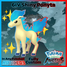 ✨Shiny Ponyta / Alpha Max Stats✨ Pokemon Legends: Arceus 🚀Fast Pokémon Fast🚀