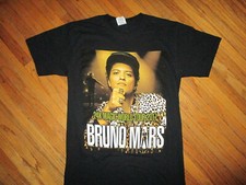 BRUNO MARS CONCERT T SHIRT World Tour 2017 24 Carat Magic Cities Dates SMALL