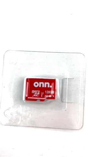 onn. Carte mémoire microSDXC U3 128 Go - Vidéo 1 sur 1