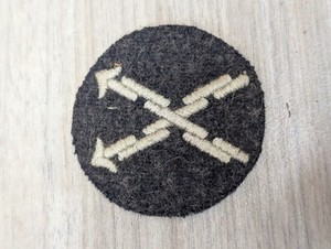 WW2 German Specialist Patch Telegrapher Insignia