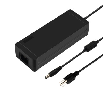 AC to DC 12V 10A 120W Power Supply Adapter 5.5mm x 2.1mm Wall Power Plug for LED