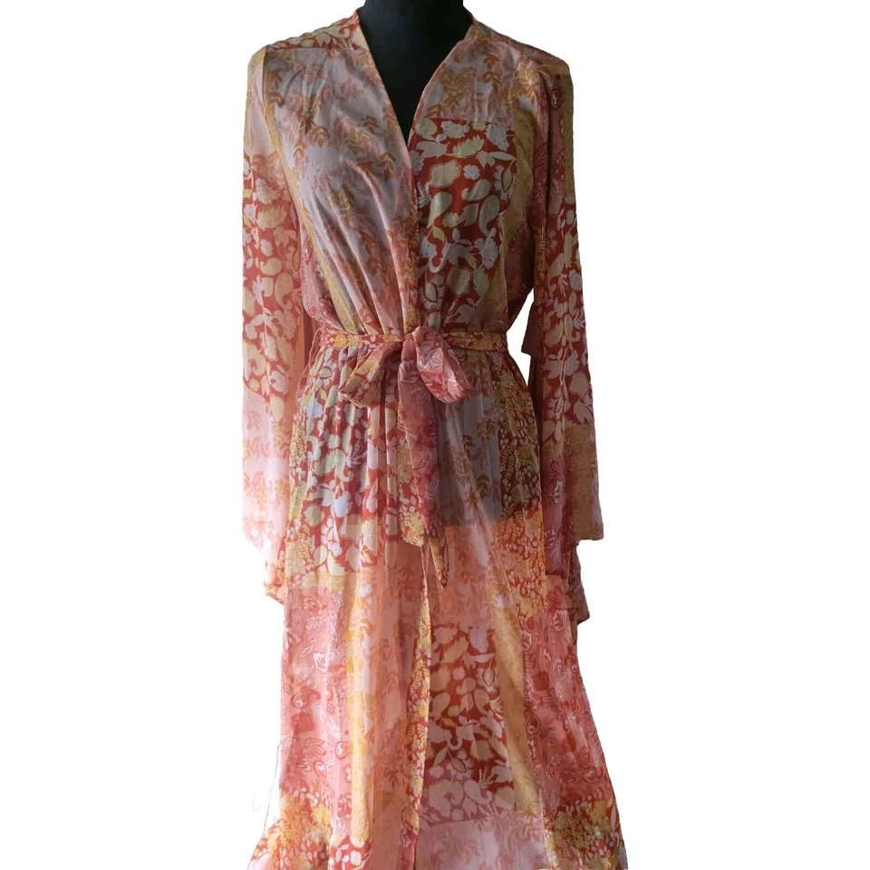 Talisman The Label, AURA MAXI KIMONO - Hoguera Talla S (NUEVO CON ETIQUETAS)