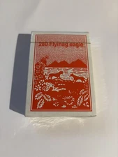 New Vintage 280 Flying Flyinag Eagle Red Geometric Deck Playing Cards Sealed New