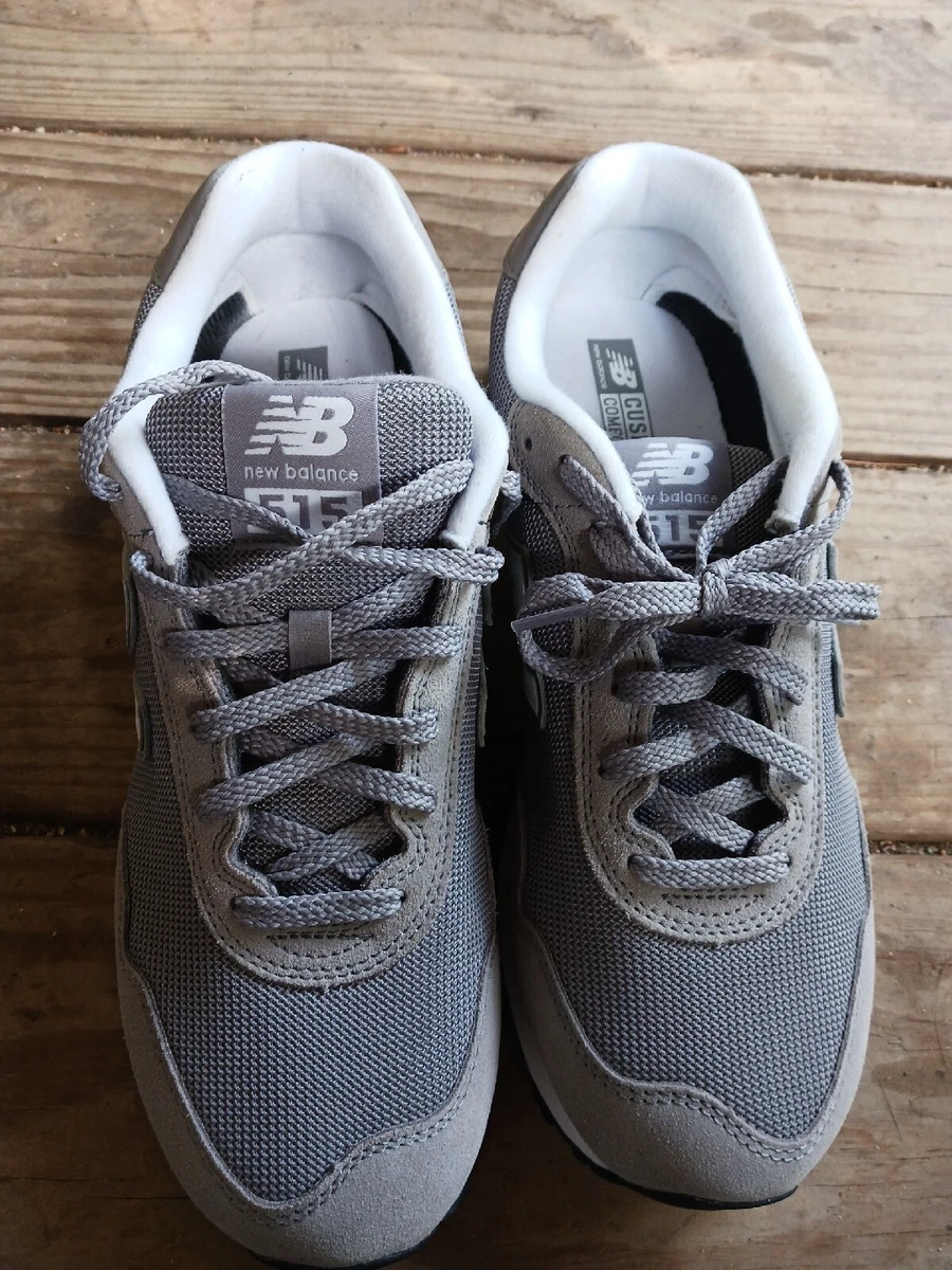 New Balance Classics Men s ML515 Grey White Medium Size 9 Shoes Sneakers
