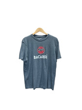 Camiseta Bacardí Bat Gris Extra Grande (XL)