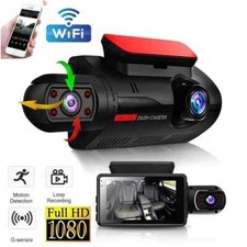 Dual Lens Dash Cam for Cars HD 1080P Video Recorder Night Vision Car DVR Camera