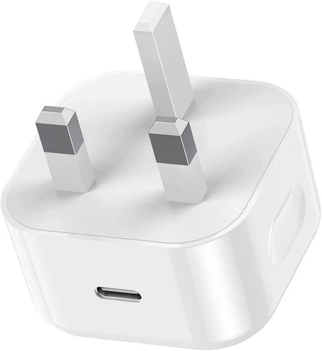 USB C Plug Adapter Fast Charging Charger Socket Type C For Apple Samsung 20W PD - Picture 2 of 8