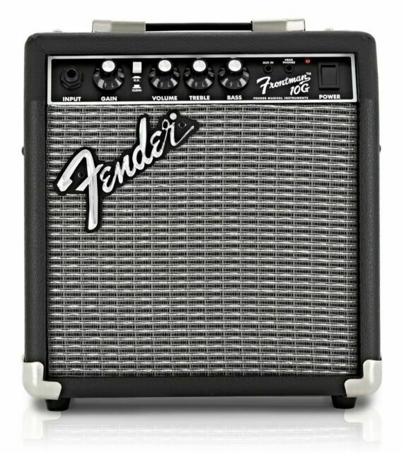Fender Frontman 10G 230V 10W para Guitarra Negro/Plata Compra online en eBay