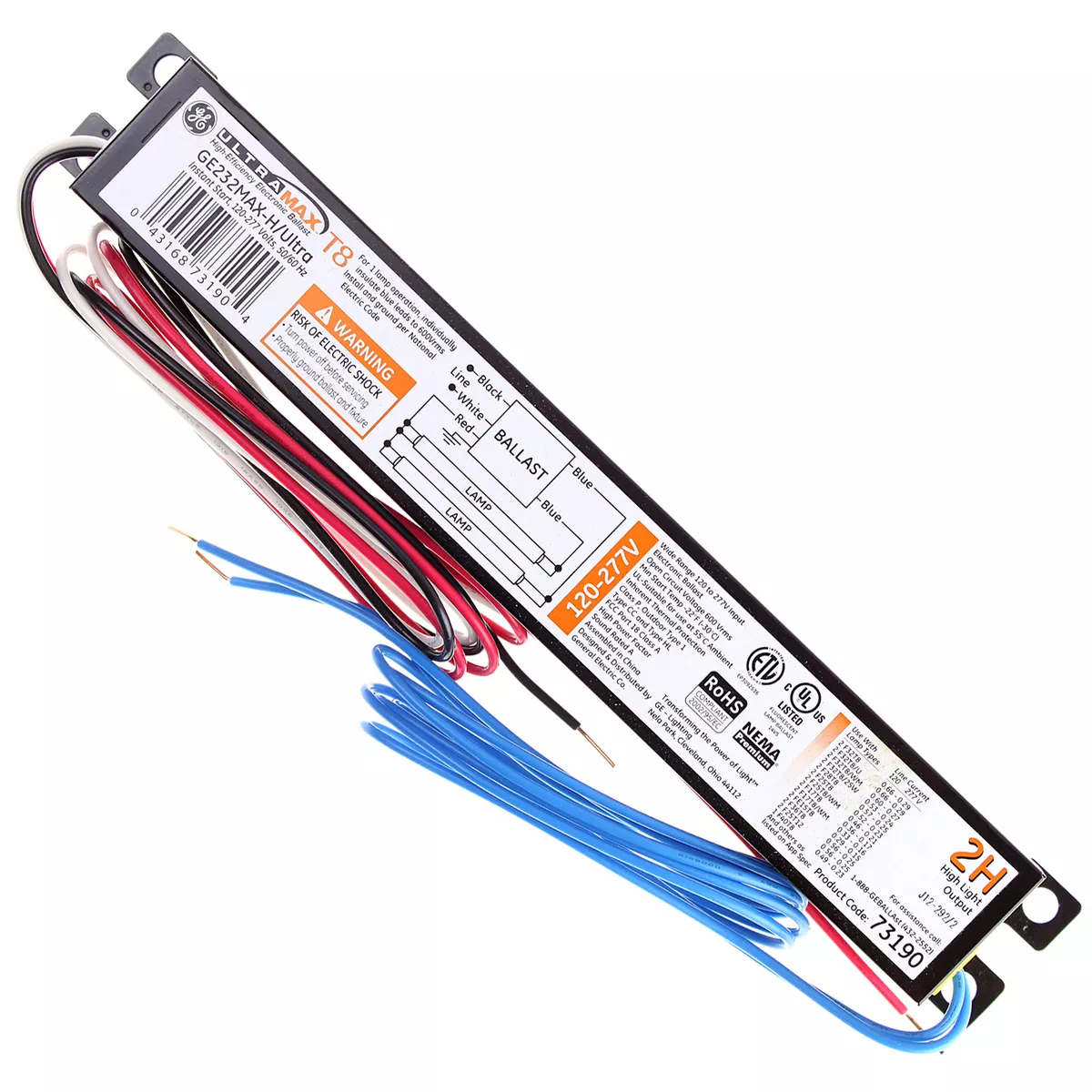 Ultramax on sale t8 ballast