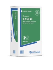 Gyproc Easifill Filler 5x 1Kg Packs For Plaster Repair **Same Day UK Dispatch**