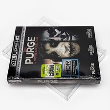 The Purge 3-Movie Collection 4K Ultra HD Blu-ray US Release ULTRA RARE w/SLIPBOX
