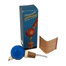 Magicflo Sifon Jigger 1.25oz Vtg MCM Barware Bar Cocktail Patented Plastics USA