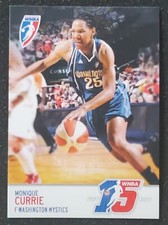MONIQUE CURRIE 2011 WNBA RITTENHOUSE BASKETBALL CARD #18 #'d/225 MYSTICS 