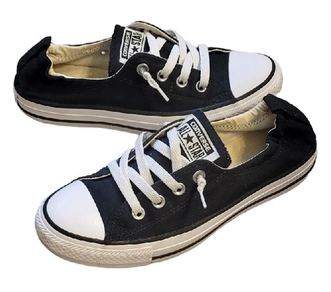 Converse Womens Size 8 Black CTAS Shoreline 537081F Casual Shoes Sneakers