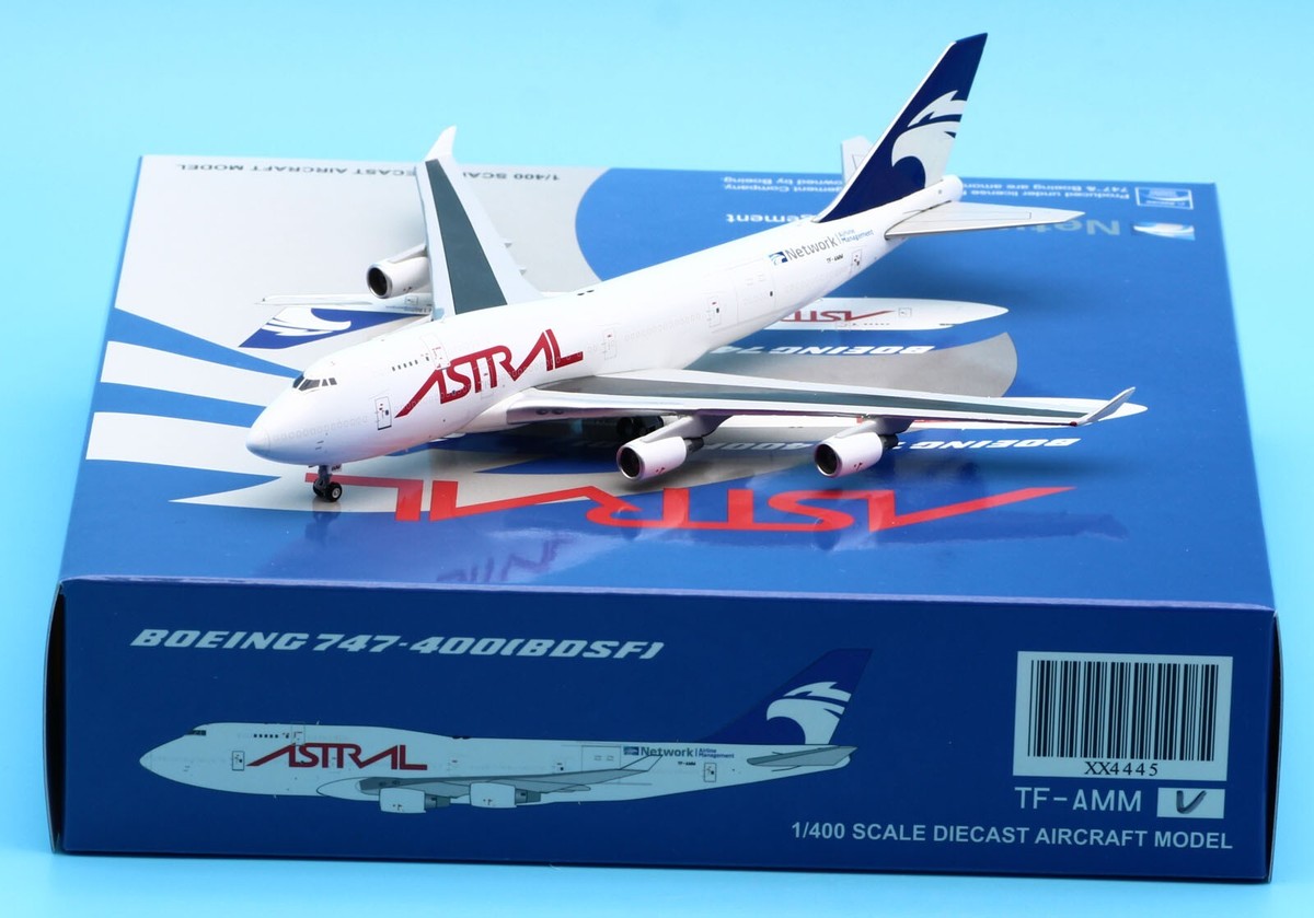 Jcwings アストラルアビエーション 747-400F TF-AMM 1/400 Jcwings アストラルアビエーション 747-400F TF-AMM 1/400
