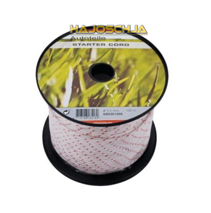 KRAMP Zugseil Starterseil Ø 3,5 mm Nylon für Rasenmäher Motorssäge Motorsense