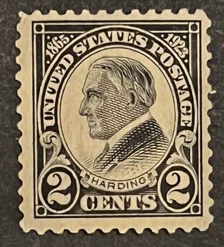 Travelstamps: US Stamps Scott #610 Harding Memorial Issue Mint OG H - Picture 5 of 5