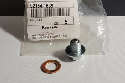 moco OEM KAWASAKI MULE PRO FXT FX FXR KAF820 OIL DRAIN PLUG