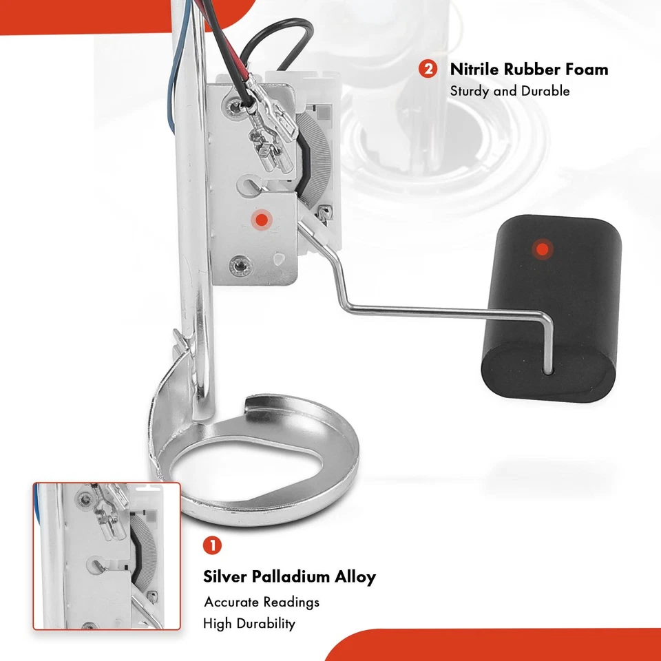 Fuel Tank Sending Unit for Buick Electra 1985 Oldsmobile 98 1985-1986 V6 3.8L - Image 2 of 4