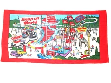 Snap On “Snap On World” 60” x 32” Beach Towel Water Park