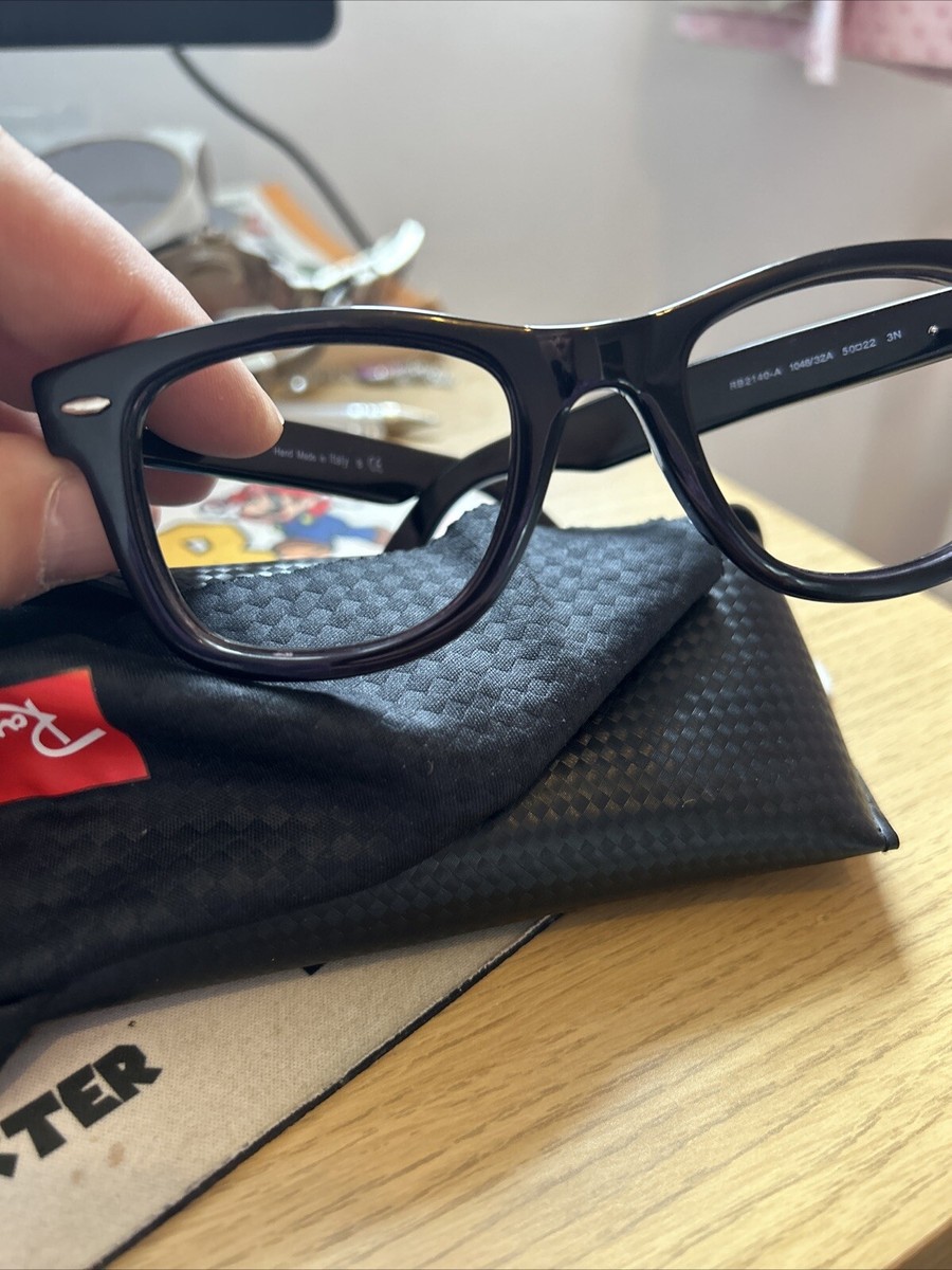 Ray-Ban ORB2140 ホワイト/ピンク サングラス Ray Ban Original Wayfarer Sunglasses Rare Prints RB 2025