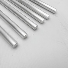 .75" diameter 6061 Aluminum ROUND Bar 16" Long Lathe Stock Pieces 6 sku 299513