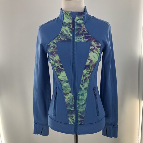 IVIVVA Girl’s Blue Athletic Jacket Size 14 Full Zip Track Jacket - Picture 2 of 12