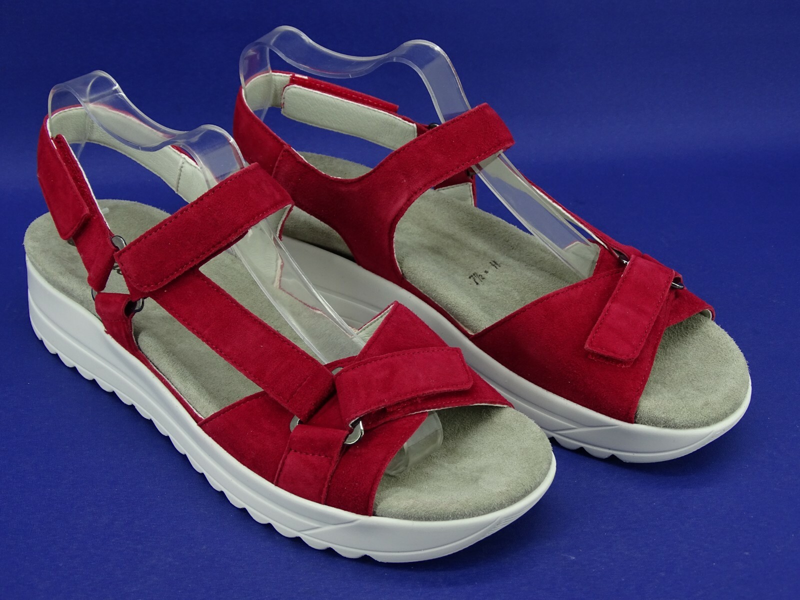 Vamos Sandalen Sandalette Komfortschuhe Damen Schuhe Leder Gr. 42 Uk 8