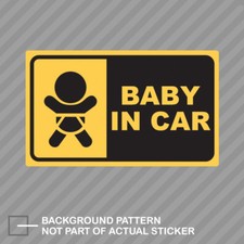 Baby In Car Sticker Decal Vinyl Jdm Infant