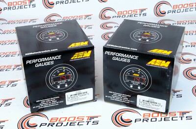 AEM X Series Wideband UEGO AFR & Boost Control & Display w/ 80 PSI Map Sensor