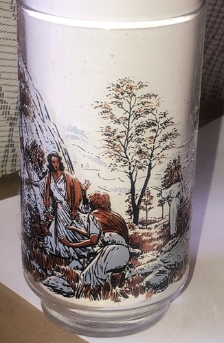 2- Mary Magdalene Discovers Jesus Missing from the Tomb LIBBEY drinking glasses - Picture 4 of 8