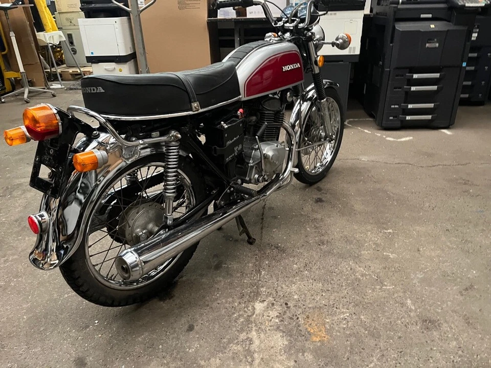 Oldtimer-Motorrad Honda-CB 125 K-Fährt und läuft gut,Km 12.833-Baujahr Juli 1976 - Bild 4 von 4