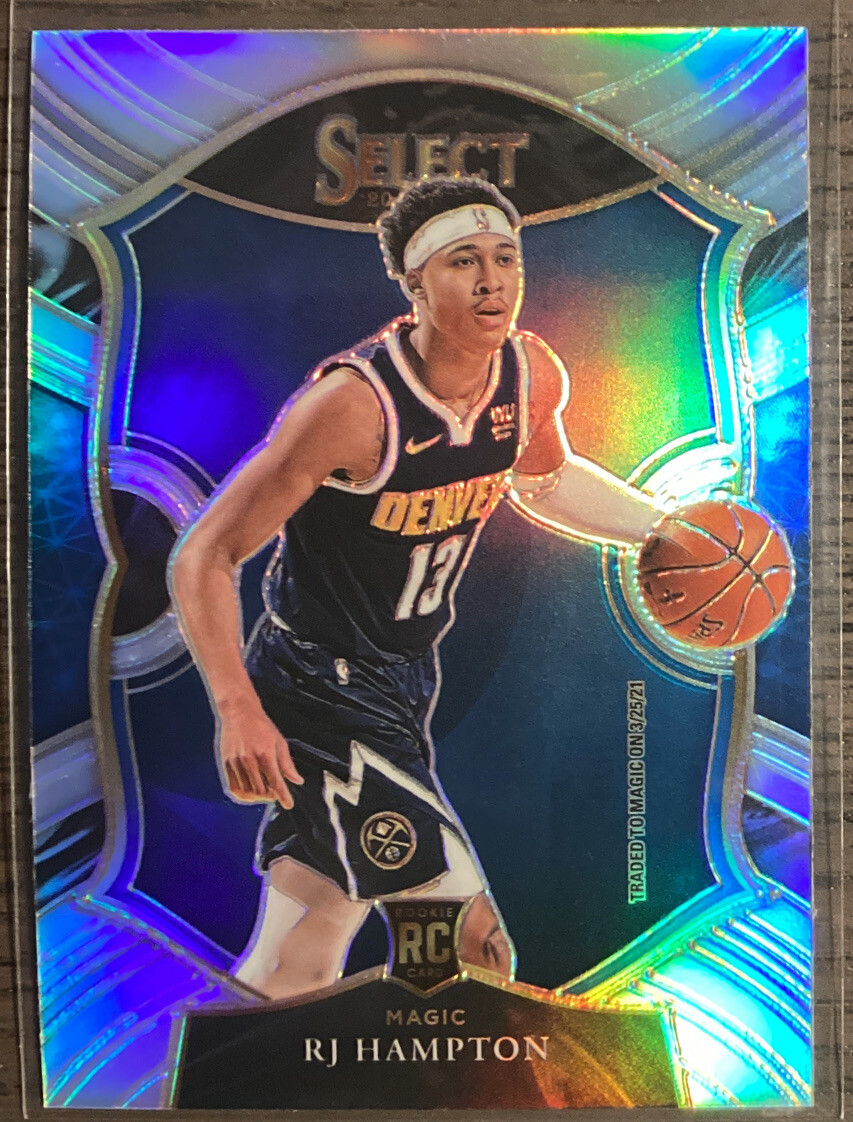 2020-21 Panini Select RJ Hampton #84 Silver Rookie Concourse! Magic! #47G