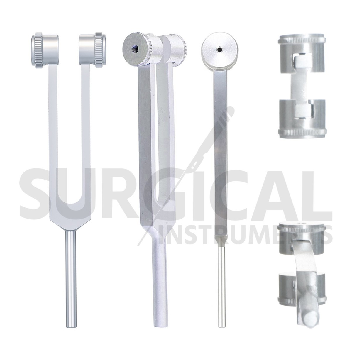 6 Tuning Fork Set Medical Surgical Chiropractic Physical Diagnostic