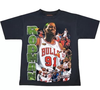 ウェア MARINO MORWOOD RODMAN TEE XL New Marino Morwood Dennis Rodman Graphic Tee Shirt Size XXL Hype
