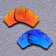 US Orange Violet Blue Polarized Replacement Lenses For-Oakley Half Jacket XLJ